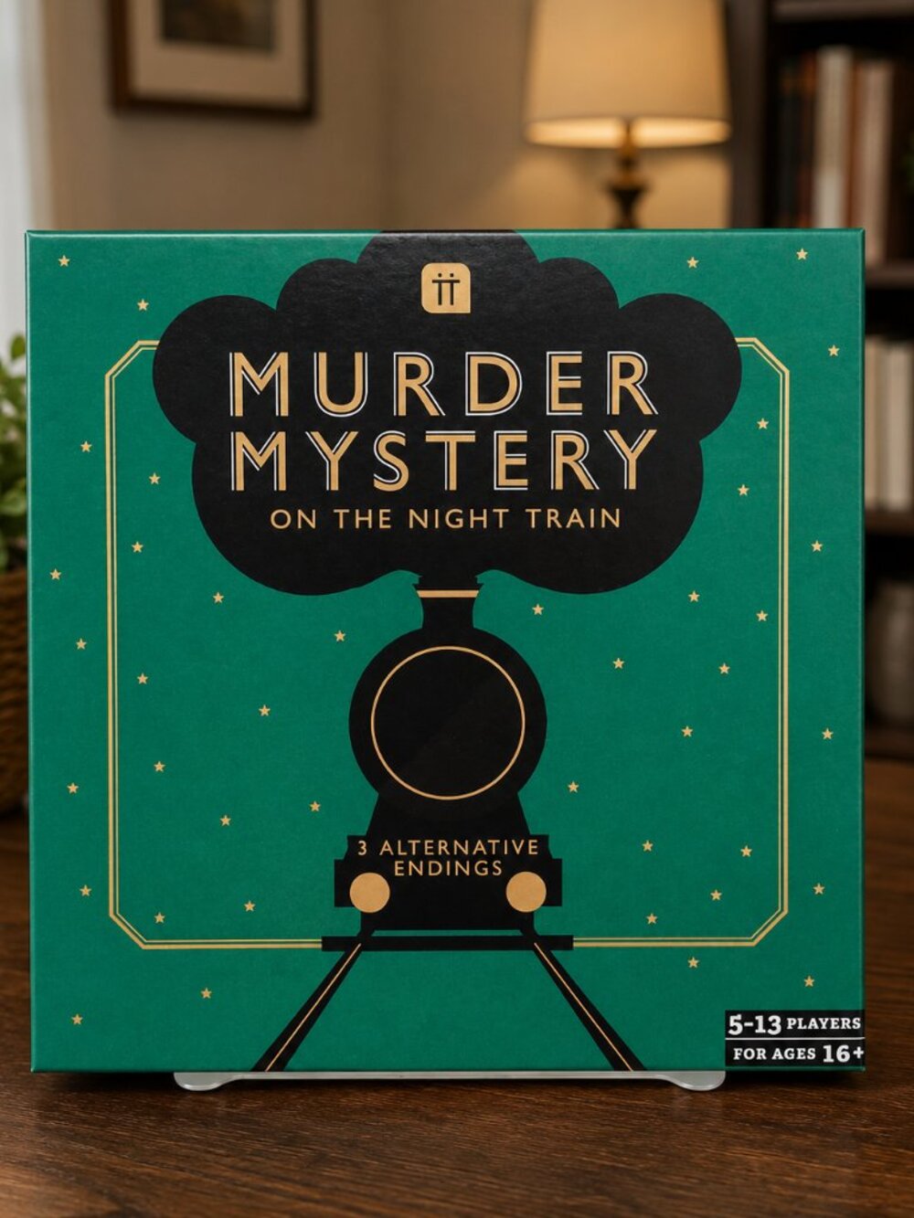Murder Mystery on the Night Train Game Complete Party Game 5–13 Players